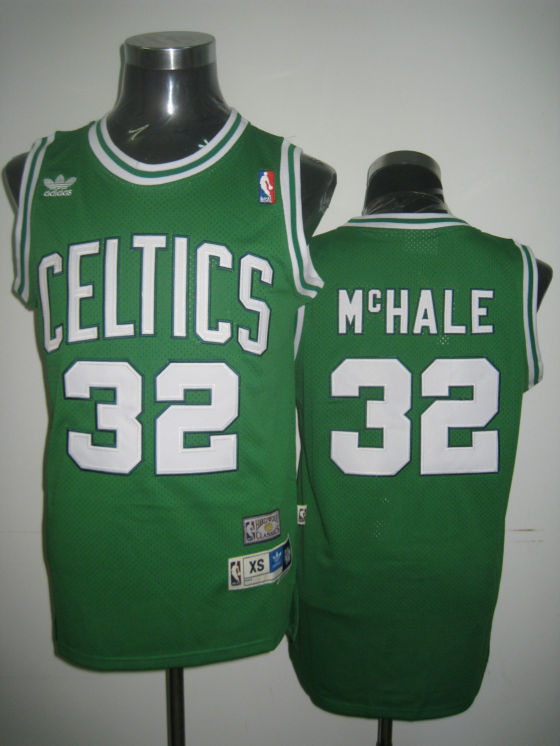  NBA Boston Celtics 32 Kevin Mchale Green Throwback Jersey